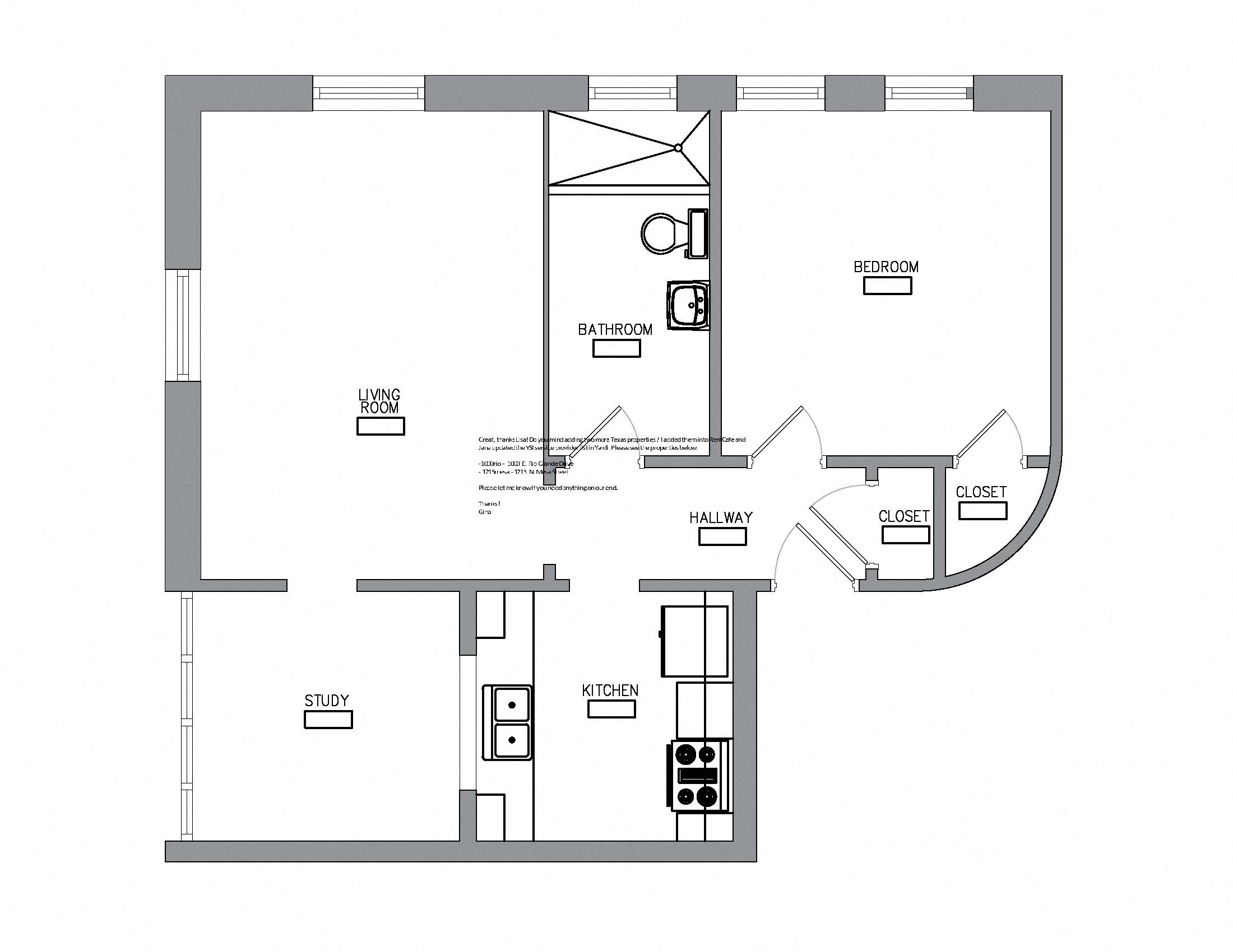 Suite A Floorplan